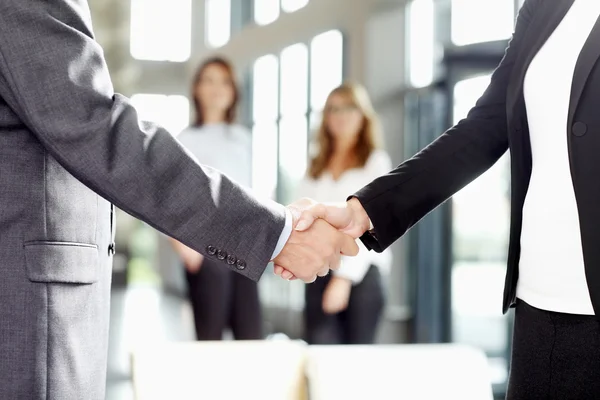 Business people handshake — Stock Photo, Image