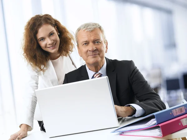 Executive manager sitting at office — Zdjęcie stockowe