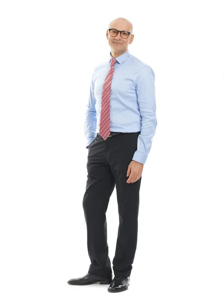 Senior businessman standing — Stock Photo, Image