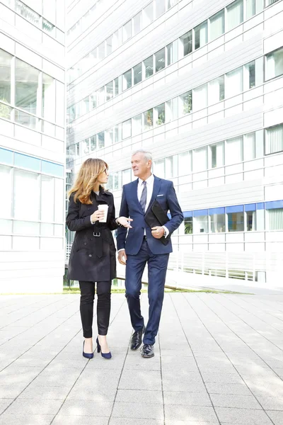 business people walking