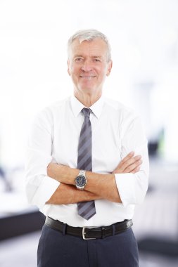 financial director with arms crossed