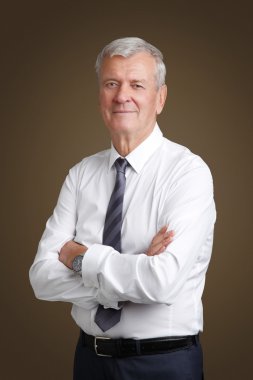 üst düzey işadamı duran