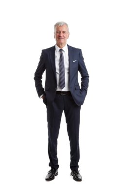 üst düzey işadamı duran