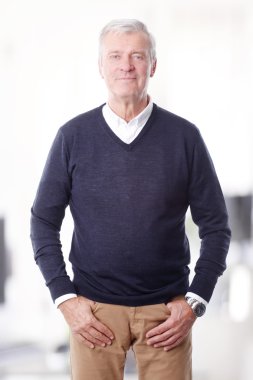 üst düzey profesyonel adam ayakta