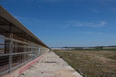 Gazze Şeridi: Erez Kapısı 'nda Filistin ve İsrail arasındaki sınırdaki duvar ve güvenlik sistemleri