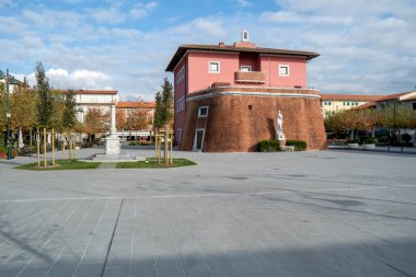 İtalya, Forte dei Marmi 'de kırmızı bölge tecridi