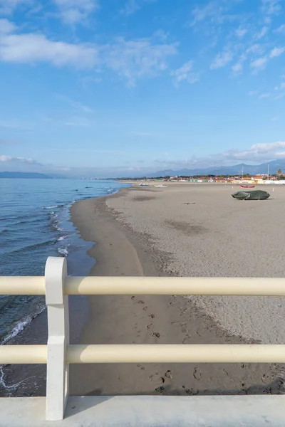 Blocco zona rossa a Forte dei Marmi, Italia — Foto Stock