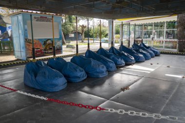 İtalya, Forte dei Marmi 'de kırmızı bölge tecridi