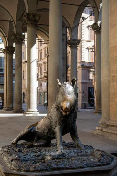 意大利托斯卡纳佛罗伦萨的Loggia Del Porcellino — 图库照片