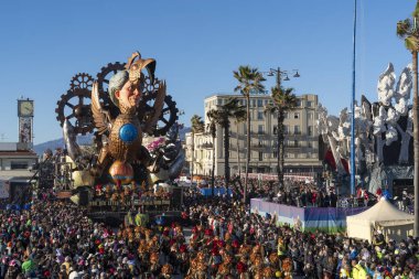 Viareggio Karnavalı 2026, Alessandro Avanzini 'nin birinci sınıf şamandırası 