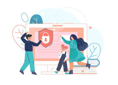 Ebeveynler çocuklar için erişim kısıtlaması için ebeveynsel kontrol yazılımı kullanırlar