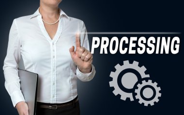 işleme dokunmatik ekran işkadını tarafından işletilmektedir