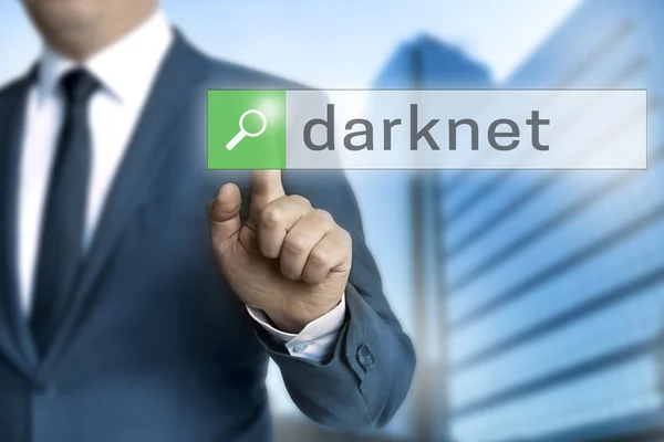 Darknet navigateur est exploité par fond d'homme d'affaires — Photo