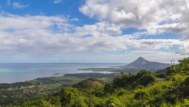 Tamarin Mauritius Plaine şampanya dan görünüm