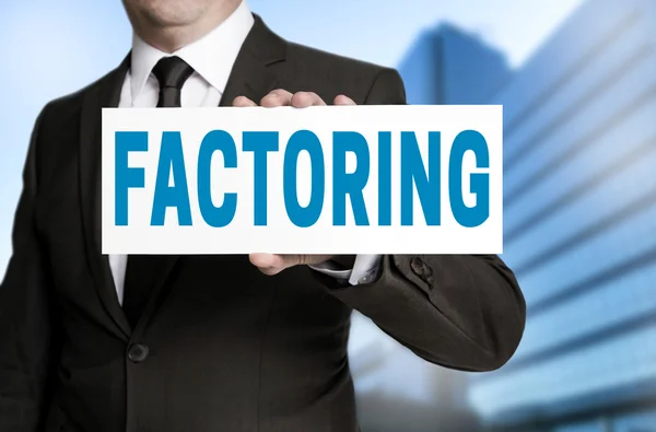 işareti Faktoring işadamı tarafından düzenlenmektedir