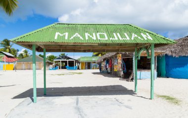 Mano Juan Köyü Saona Domenican Cumhuriyeti