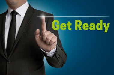 Get Ready dokunmatik ekran işadamı tarafından işletilmektedir