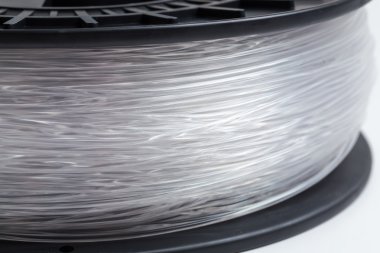 filaman 3d yazıcı kristal berraklığında parlak arka planı için