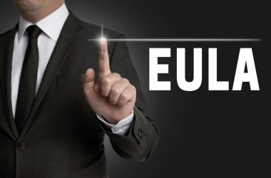 EULA dokunmatik ekran işadamı tarafından işletilmektedir