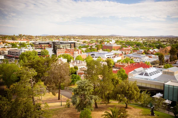 Vista sobre Bendigo CBD — Foto de Stock