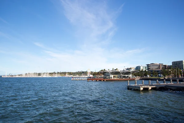 Geelong Waterfront no verão — Fotografia de Stock