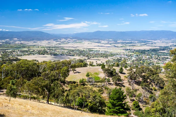 Blick über Yarra Glen — Stockfoto