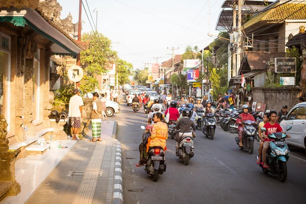 Ubud sokak sahne — Stok fotoğraf