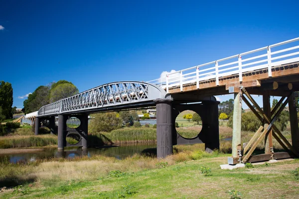 Ponte Dalgety sobre Snowy River — Fotografia de Stock