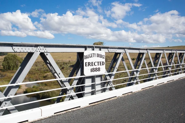 Ponte Dalgety sobre Snowy River — Fotografia de Stock