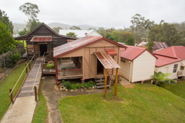 Herberton tarihi köy sahne