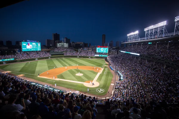 Baseball at Wrigley Field — Stock Photo, Image