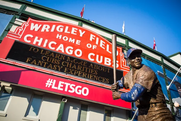 Baseball at Wrigley Field — Stock Photo, Image