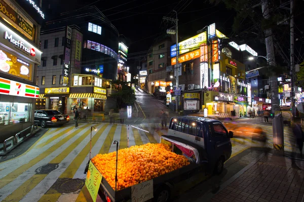 Streets of Gangnam — Stock Photo, Image