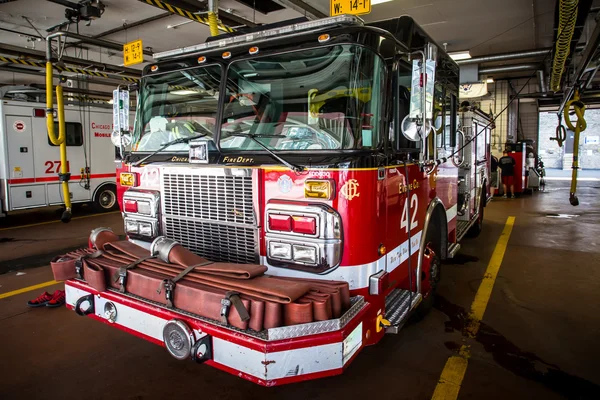 Chicago Fire Truck — Stok Foto