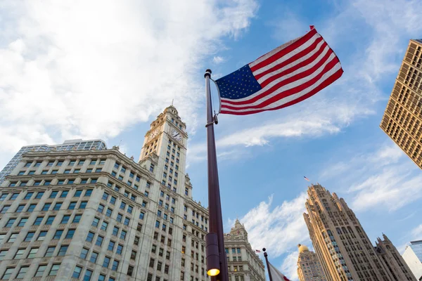 Башня Трампа в Чикаго — стоковое фото