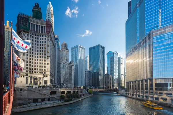 Edifício Wrigley Chicago — Fotografia de Stock