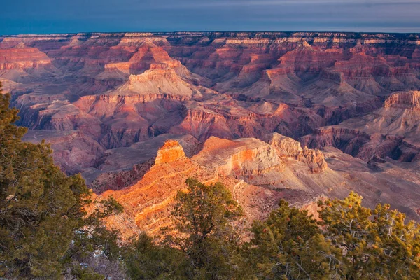 Alba al Grand Canyon negli Stati Uniti — Foto Stock