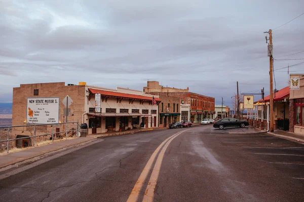 Straße in Jerome Arizona USA — Stockfoto