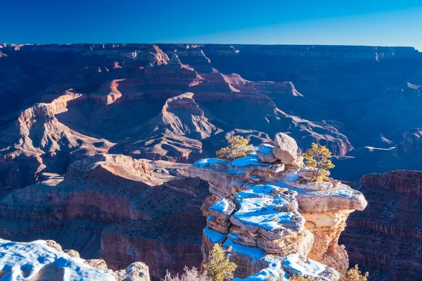Grand Canyon in inverno negli Stati Uniti — Foto Stock