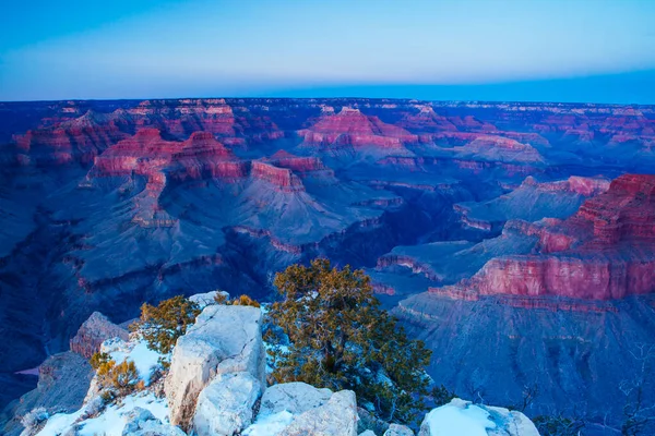 Tramonto al Grand Canyon negli Stati Uniti — Foto Stock