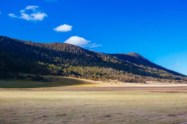 Snöiga bergen Landskap i Australien — Stockfoto