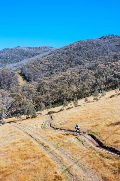 Thredbo Mountain Bike na Austrália — Fotografia de Stock
