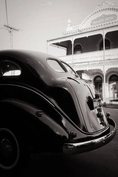 Carro clássico em Maldon Austrália — Fotografia de Stock