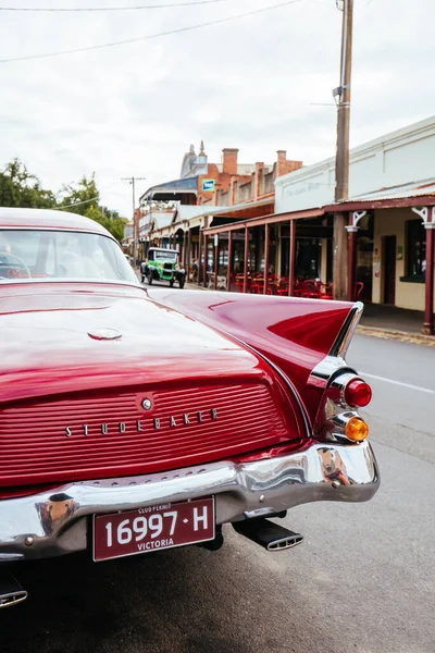 Carro clássico em Maldon Austrália — Fotografia de Stock