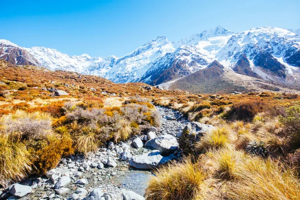 Tor Hooker Valley w Mt Cook w Nowej Zelandii — Zdjęcie stockowe