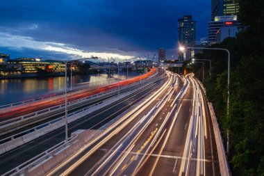 Avustralya 'da Brisbane Trafiği