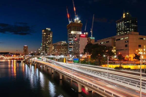 Traffico di Brisbane Rush Hour Australia — Foto Stock