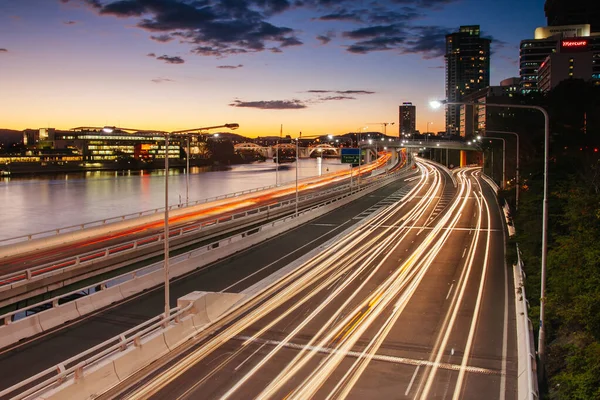 Brisbane Rush Hour Traffic Australia — Stock Photo, Image