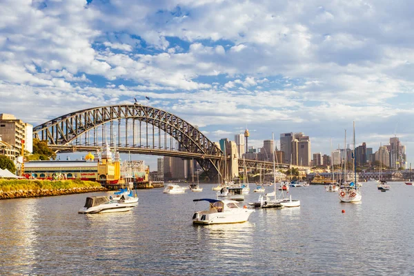 Vista da baía de lavanda Sydney Austrália — Fotografia de Stock