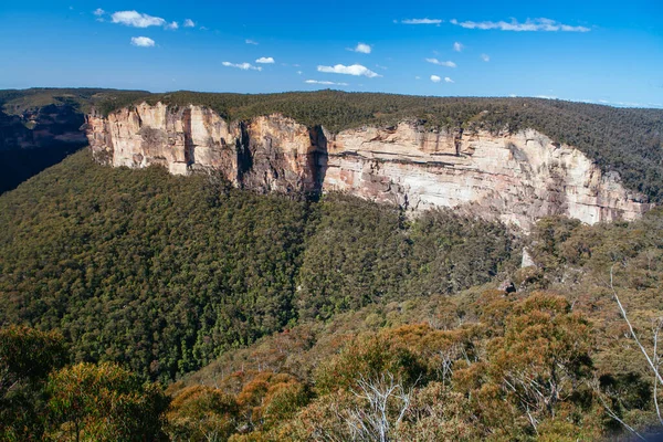 Evans Lookout em Blue Mountains Austrália — Fotografia de Stock